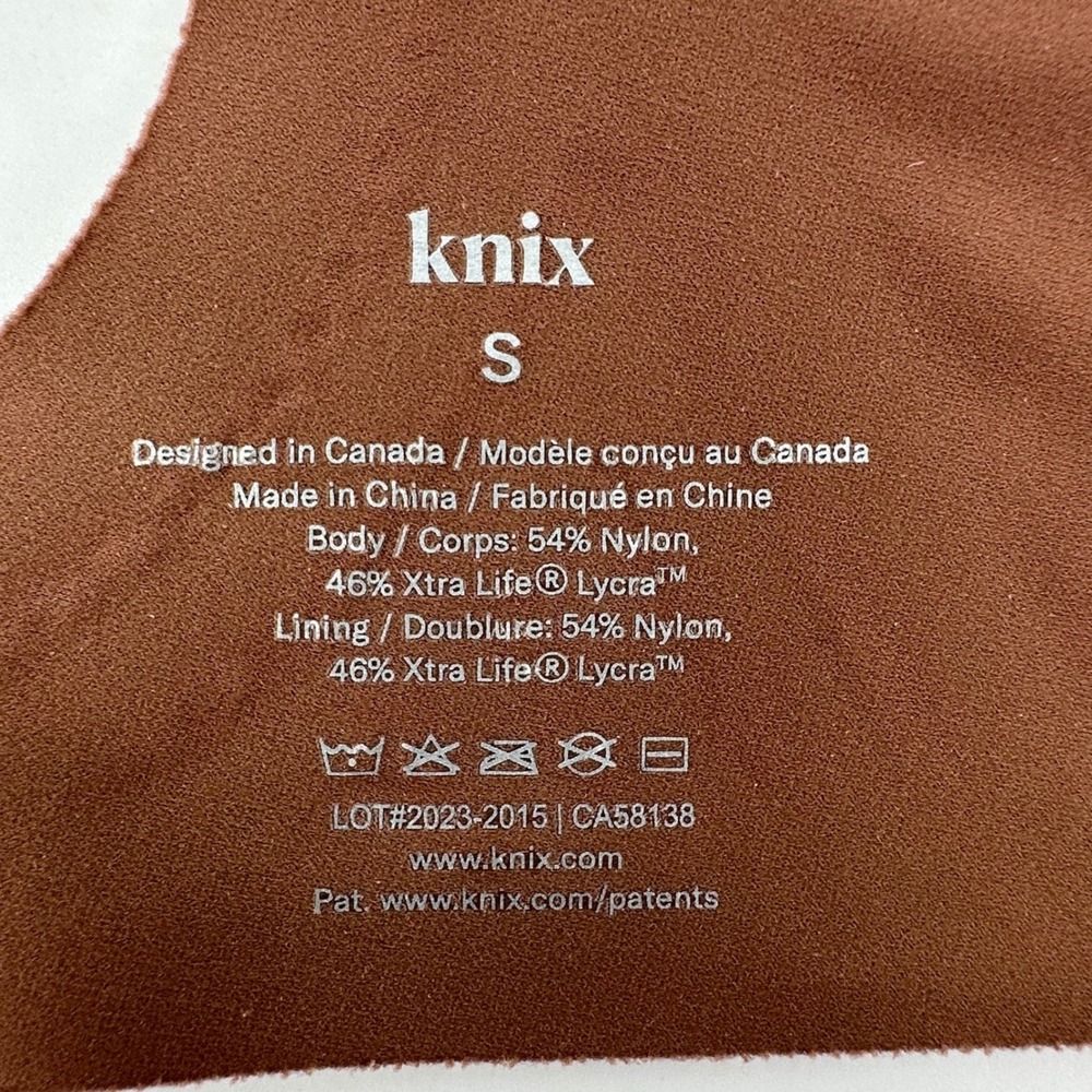 Knix WingWoman Wireless Bra Women Small Tan Loungewear Minimalist - Picture 3 of 5